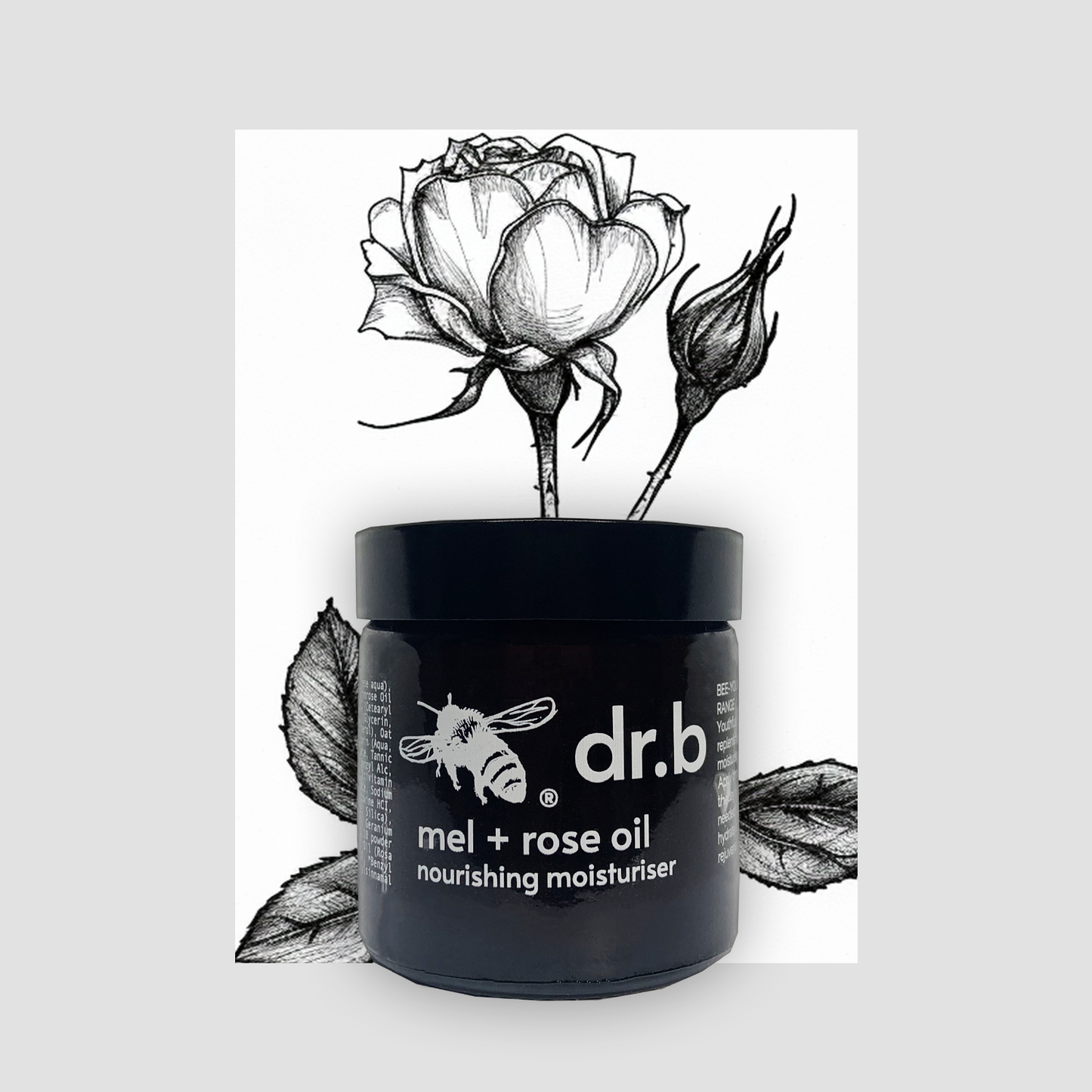 mel + rose oil nourishing moisturiser